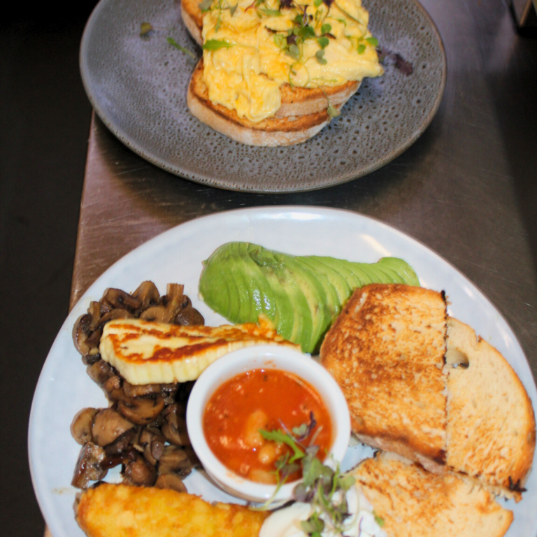 Fresh bakes in the cabinet